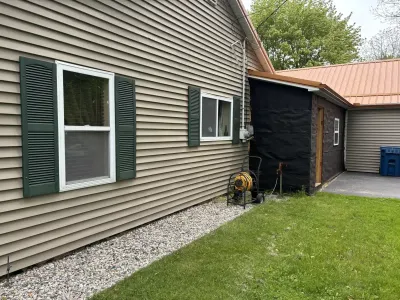 Above the Water House facility